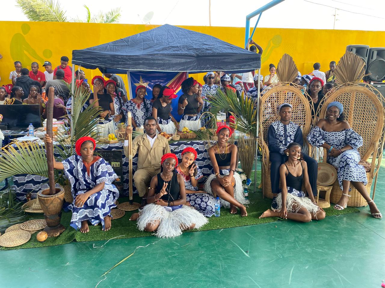 Alunos do Colégio Nossa Senhora da Anunciação Kilamba Celebram a Diversidade Cultural Africana em Actividade Temática.